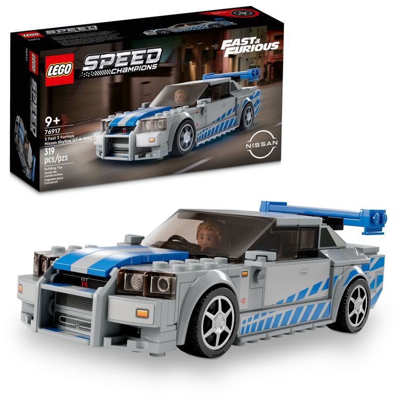 slide 1 of 6, LEGO Speed Champions 2 Fast 2 Furious Nissan Skyline GT-R (R34) 76917, 1 ct