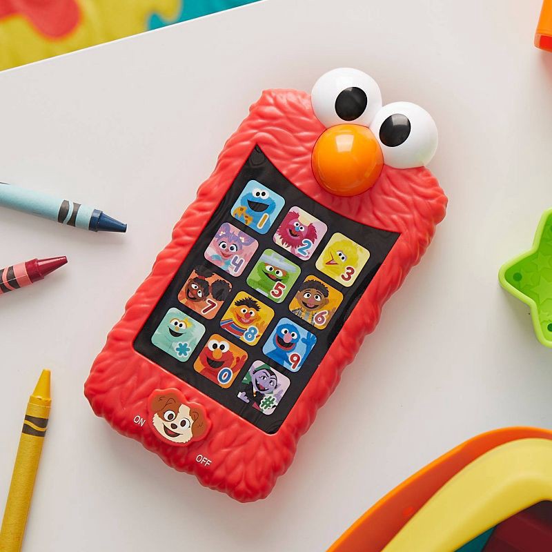 slide 4 of 8, Sesame Street Learn with Elmo Phone, 1 ct