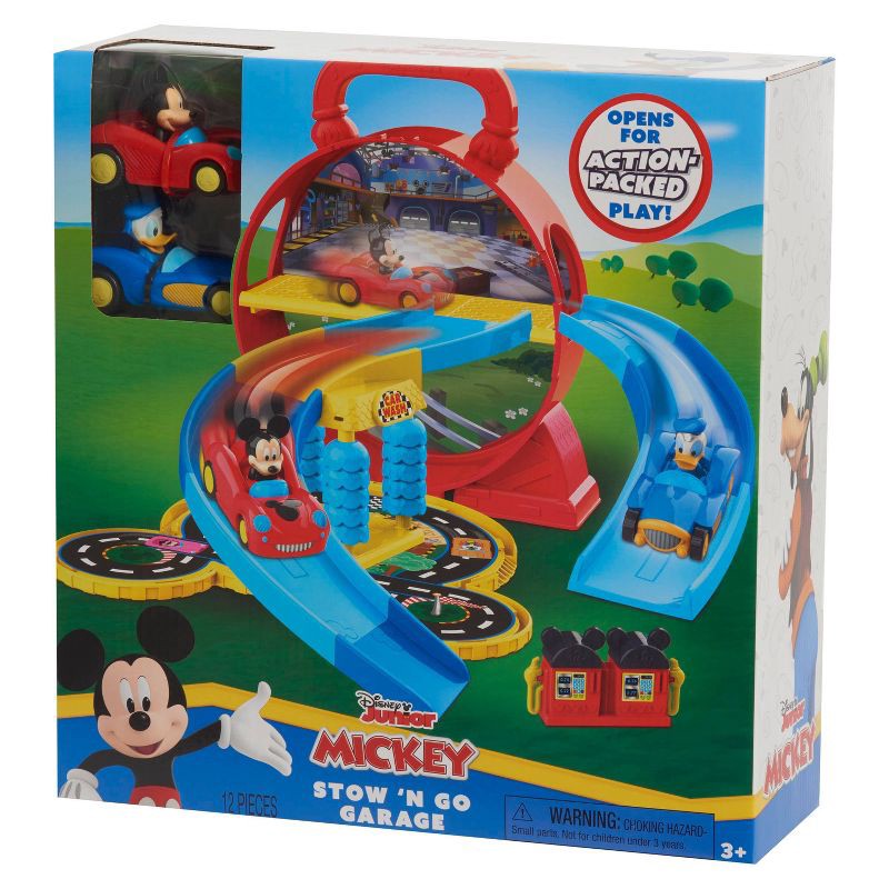 slide 6 of 6, Mickey Mouse Mickey Stow n Go Playset, 1 ct