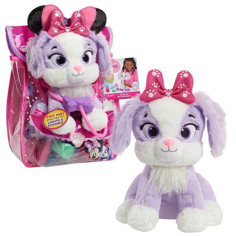 slide 1 of 6, Minnie Mouse Minnie Pet Vet Backpack, 1 ct