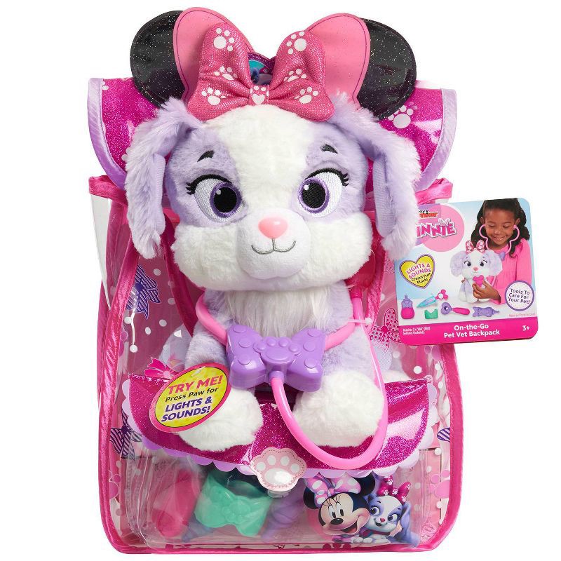 slide 5 of 6, Minnie Mouse Minnie Pet Vet Backpack, 1 ct