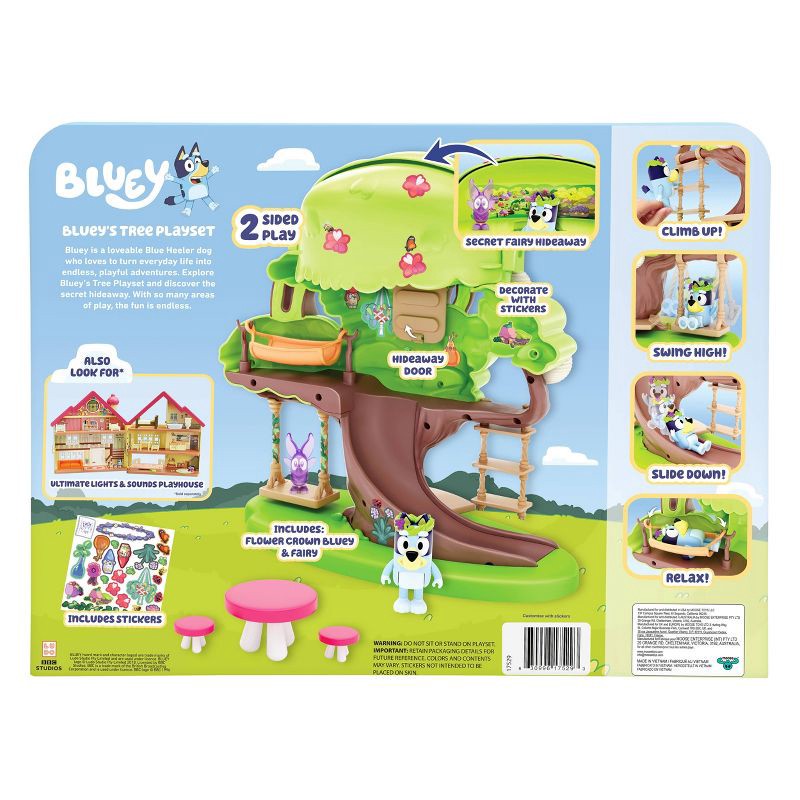 slide 4 of 14, Bluey Treehouse Playset, 1 ct