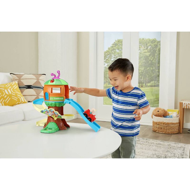 slide 5 of 10, VTech CoComelon Go! Go! Smart Wheels Treehouse Track Set, 1 ct