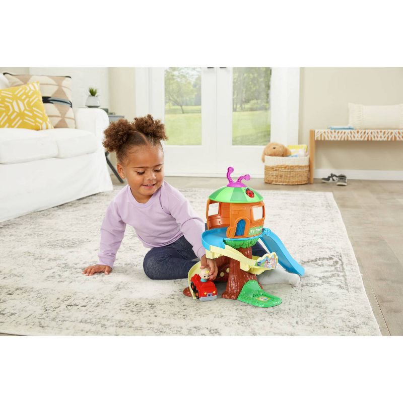 slide 2 of 10, VTech CoComelon Go! Go! Smart Wheels Treehouse Track Set, 1 ct