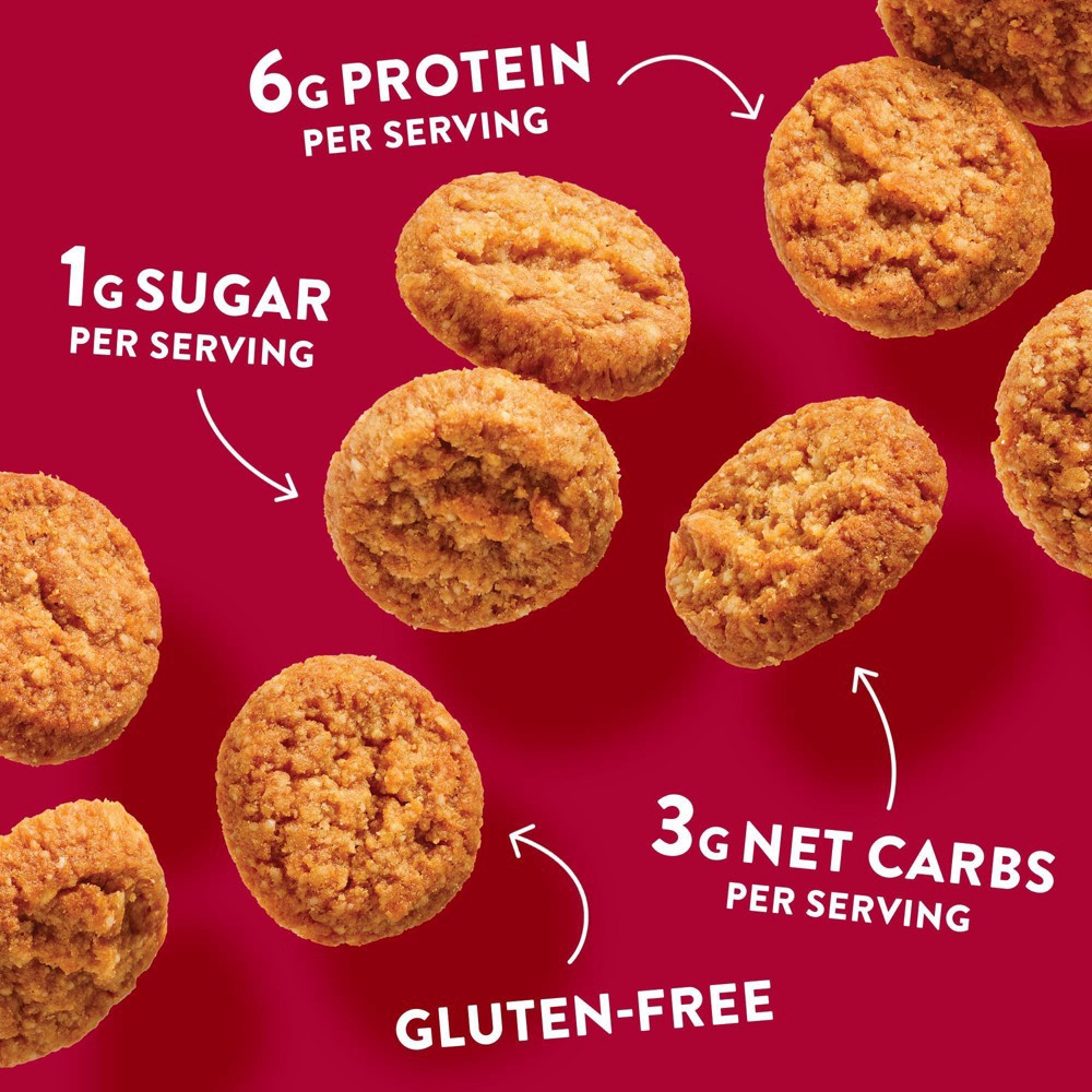 slide 4 of 5, HighKey Ginger Spice Mini Cookies - 2oz, 2 oz