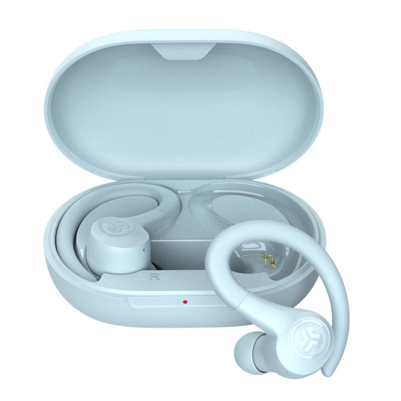 slide 4 of 7, JLab GO Air Sport True Wireless Bluetooth Earbuds - Light Blue, 1 ct