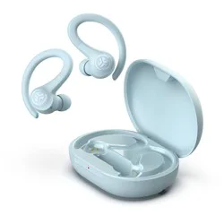 JLab GO Air Sport True Wireless Bluetooth Earbuds - Light Blue