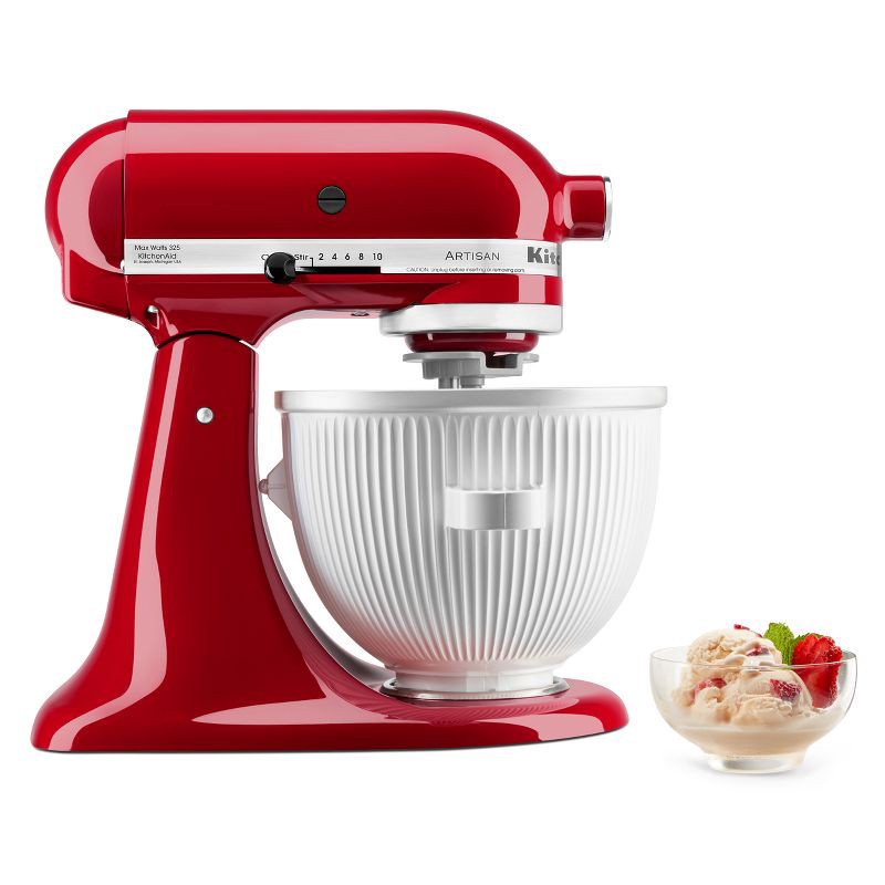 slide 1 of 8, KitchenAid Ice Cream Maker Attachment - KSMICM, 1 ct