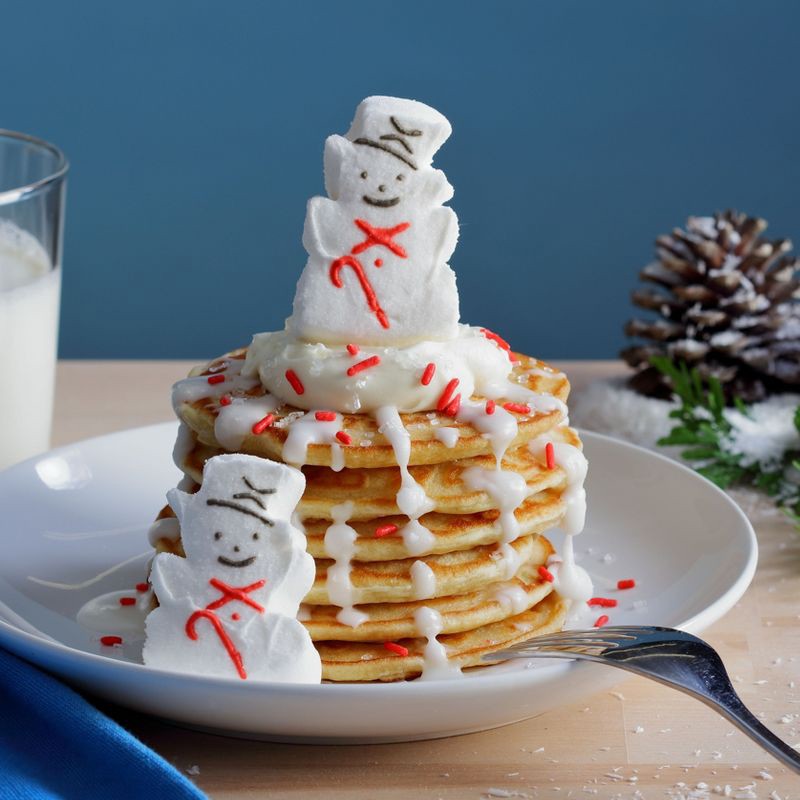 slide 3 of 7, Peeps Christmas Snowman Candy - 1.5oz/3ct, 3 ct; 1.5 oz