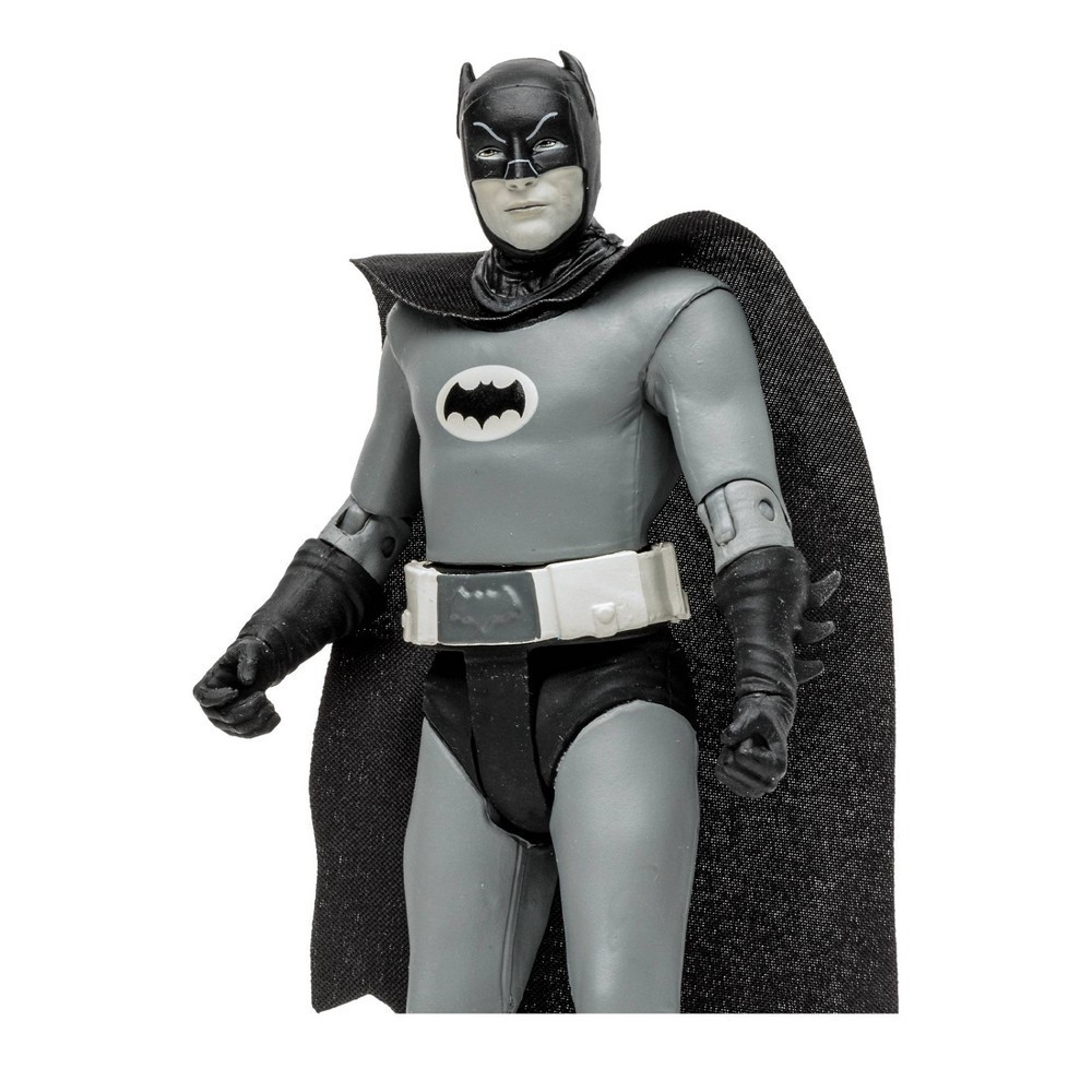 slide 7 of 9, McFarlane Toys DC Retro Batman 66 Action Figure - Batman (Black and White TV Variant), 1 ct