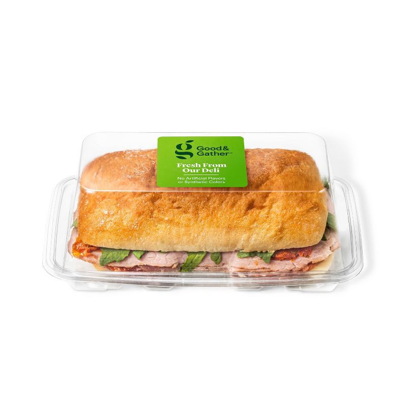 slide 1 of 3, Italian-Style Ciabatta Sandwich - 8oz - Good & Gather™, 8 oz