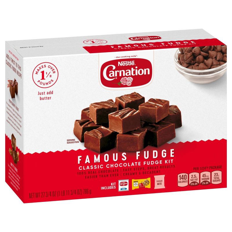 slide 2 of 5, Nestle Carnation Famous Classic Chocolate Fudge Kit - 27.75oz, 27.75 oz