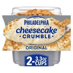 Philadelphia Original Cheesecake Crumble Dessert - 6.6oz/2ct