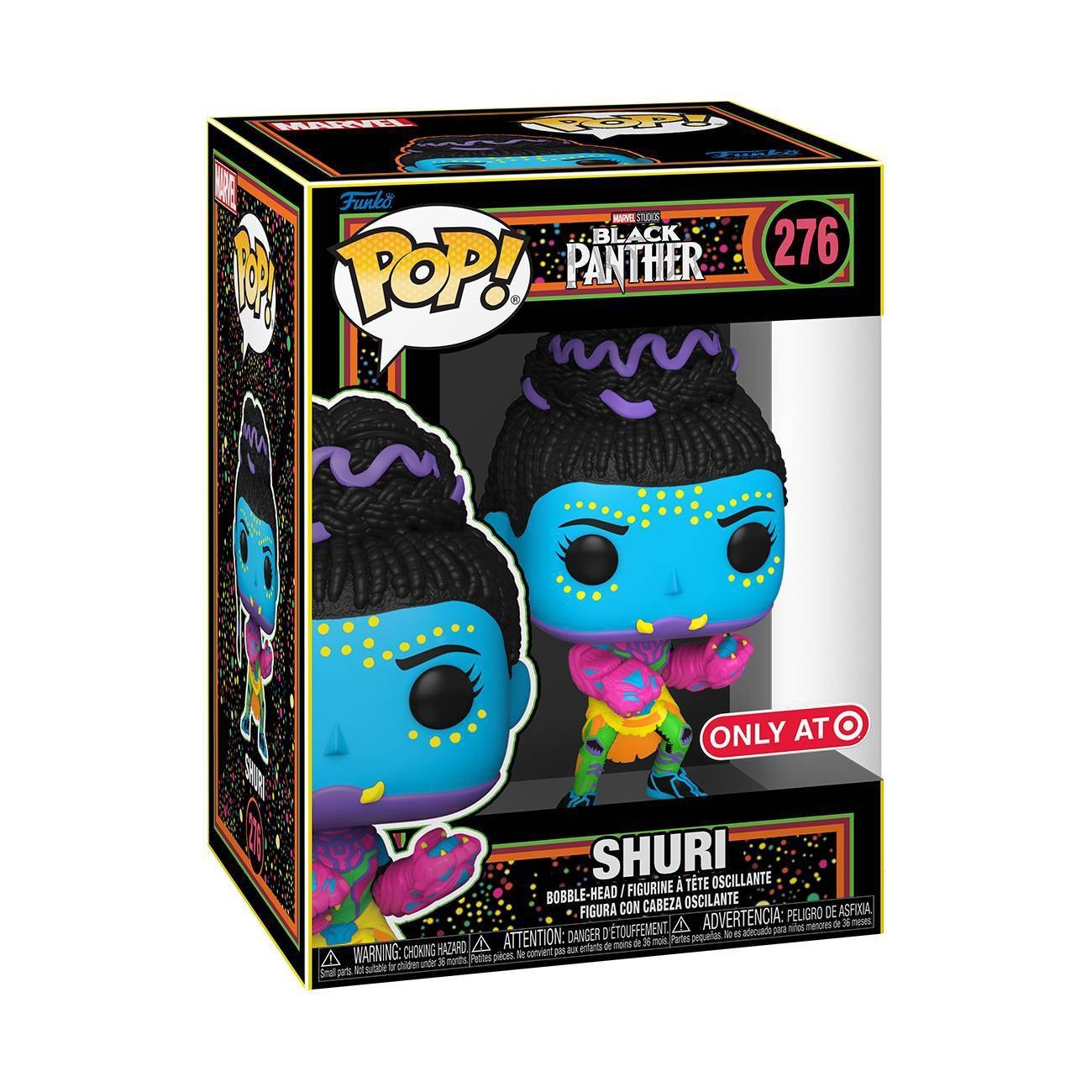 slide 1 of 3, Funko POP! Marvel: Blacklight - Shuri (Target Exclusive), 1 ct