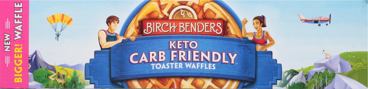 slide 6 of 9, Birch Benders Carb Friendly Toaster Waffles 6 ea, 7.2 oz