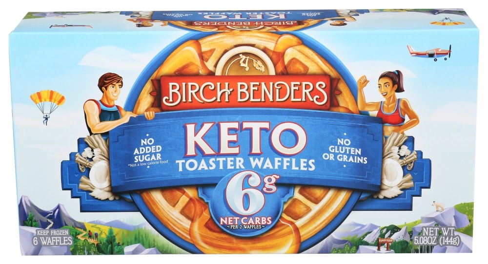Birch Benders Keto Carb Friendly Toaster Waffles 6 ea 6 ct Shipt