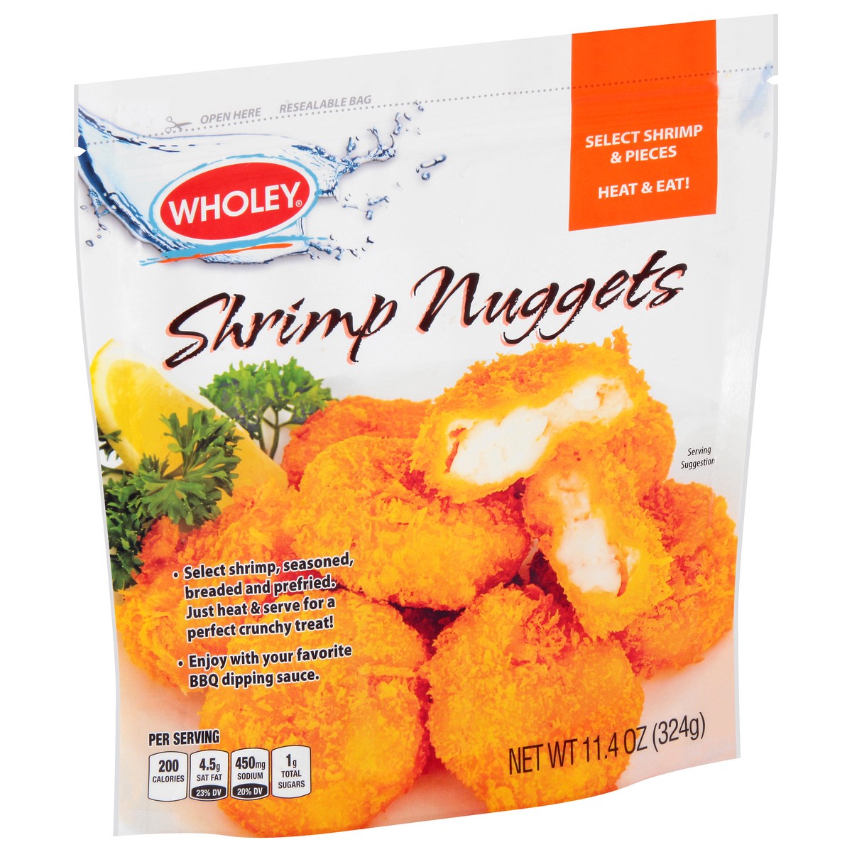 slide 10 of 13, Wholey Shrimp Nuggets 11.4 oz, 11.4 oz