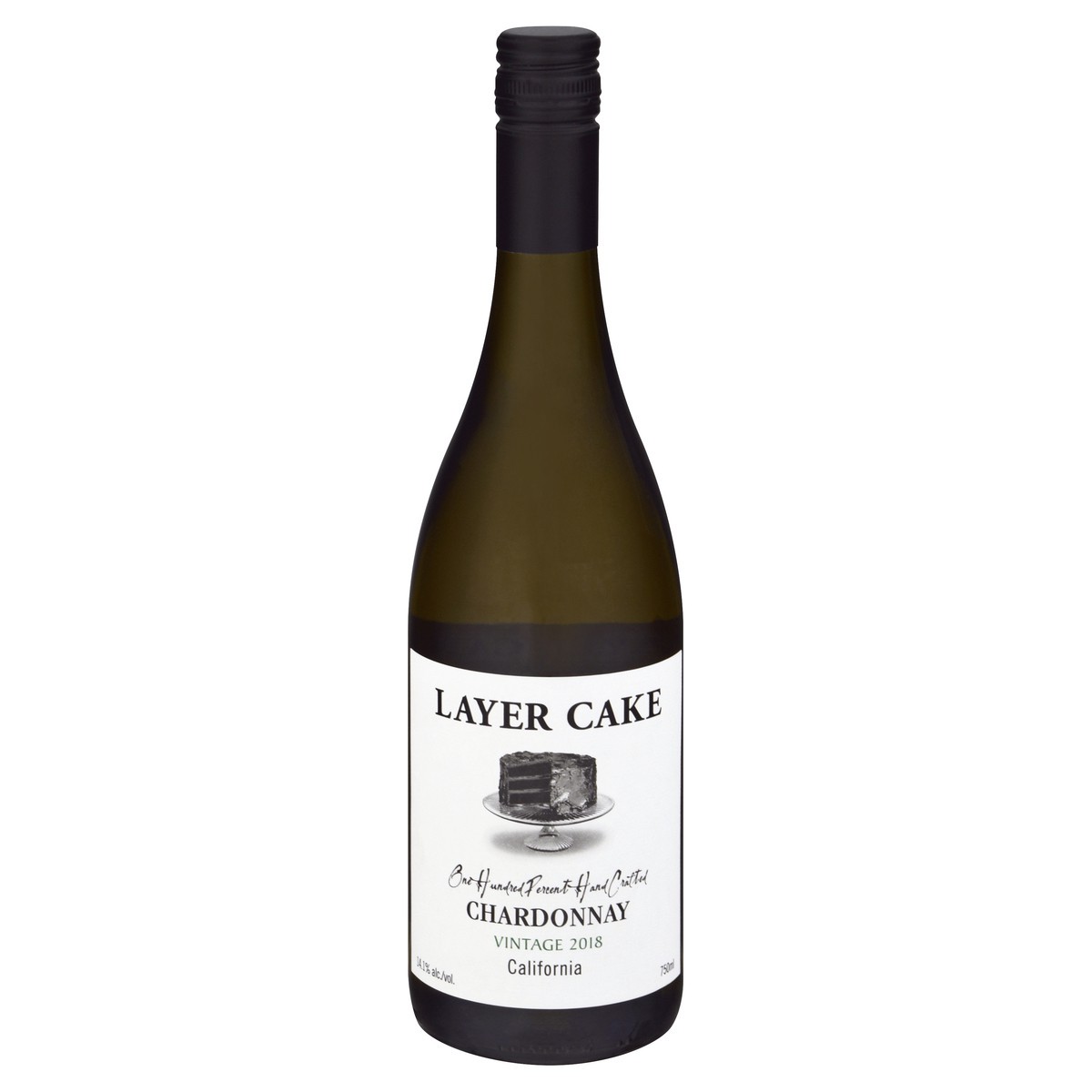 slide 6 of 11, Layer Cake California Vintage 2018 Chardonnay Wine 750 ml, 750 ml