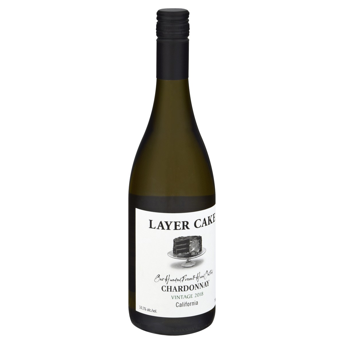 slide 11 of 11, Layer Cake California Vintage 2018 Chardonnay Wine 750 ml, 750 ml