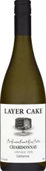 Layer Cake California Vintage 2018 Chardonnay Wine 750 ml
