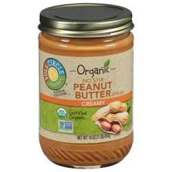 Full Circle Market Organic Creamy Peanut Butter Spread 16 oz