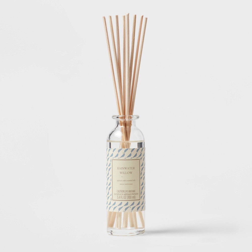 100ml Reed Diffuser with Cork Lid Rainwater Willow Blue - Threshold 100 ...