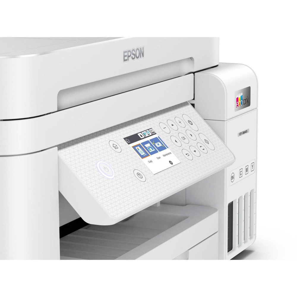 Epson EcoTank ET3843 AllinOne CartridgeFree Supertank Printer 1 ct