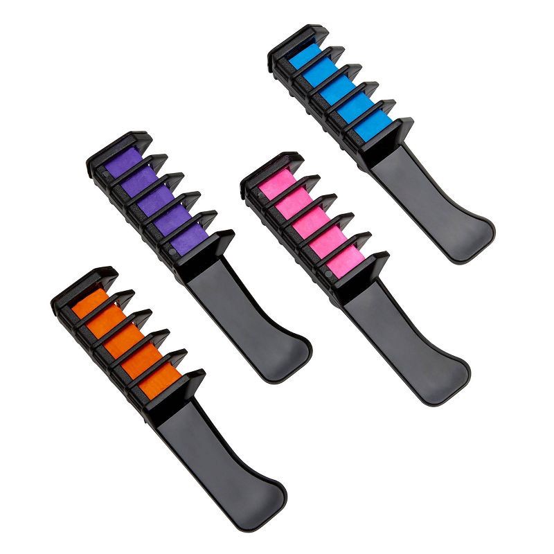 slide 5 of 12, My Look Color Effects Bold & Bright Hair Extension Studio: Craft Activity Kit with Hair Clips, 1 ct