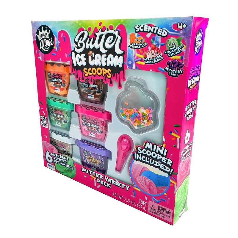 slide 2 of 4, Compound Kings Butter Ice Cream Scoops Variety Pack, 1 ct
