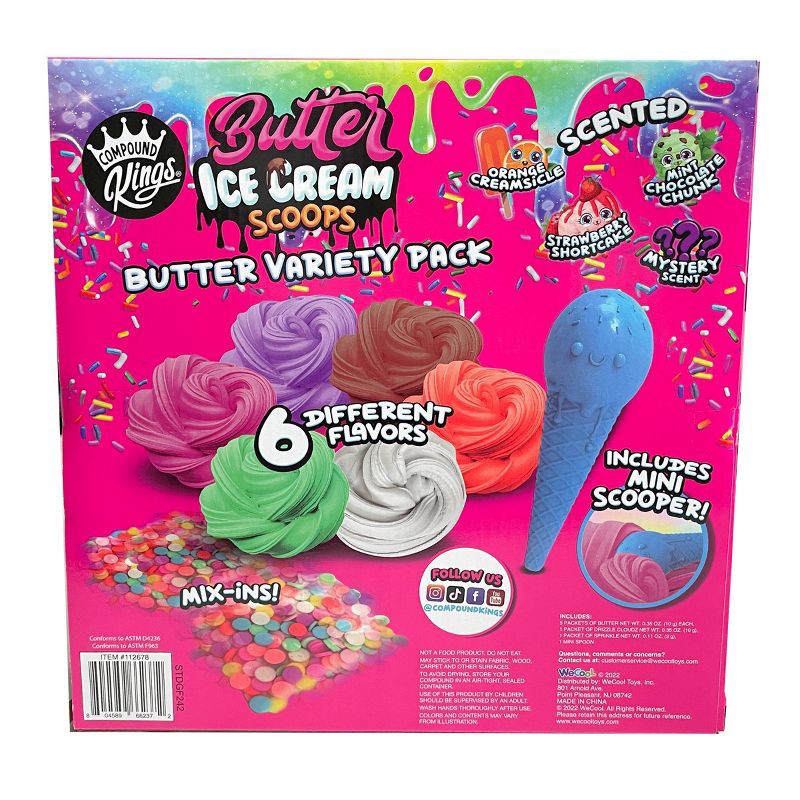 slide 3 of 4, Compound Kings Butter Ice Cream Scoops Variety Pack, 1 ct