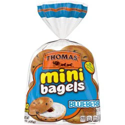 Thomas Mini Bagels Blueberry 15 Oz