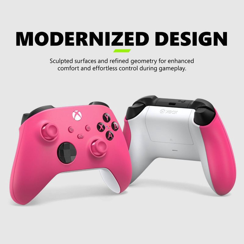 slide 3 of 9, Microsoft Xbox Series X|S Wireless Controller - Deep Pink, 1 ct