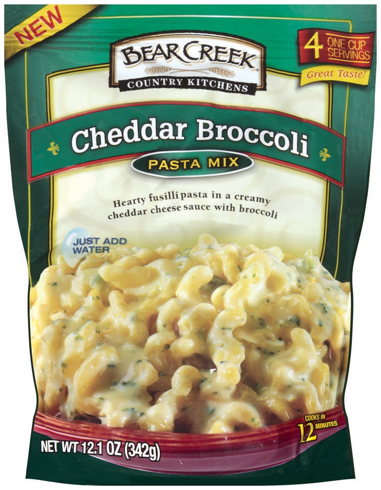 slide 1 of 1, Bear Creek Country Kitchens Cheddar Broccoli Pasta, 12.1 oz