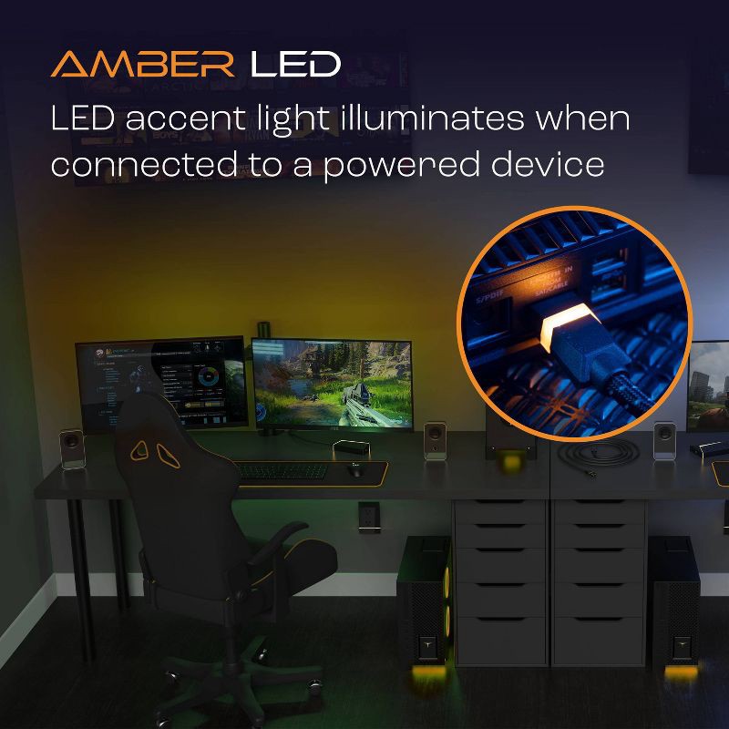 slide 5 of 6, Titan 2.1 Premium 6ft HDMI Cable w/ Ethernet, 6 ft