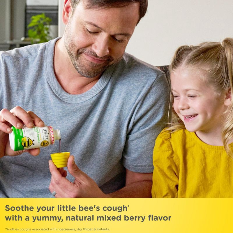 slide 7 of 12, Zarbee's Kid's Cough + Mucus Daytime with Honey, Ivy Leaf, Zinc & Elderberry - Mixed Berry - 4 fl oz, 4 fl oz