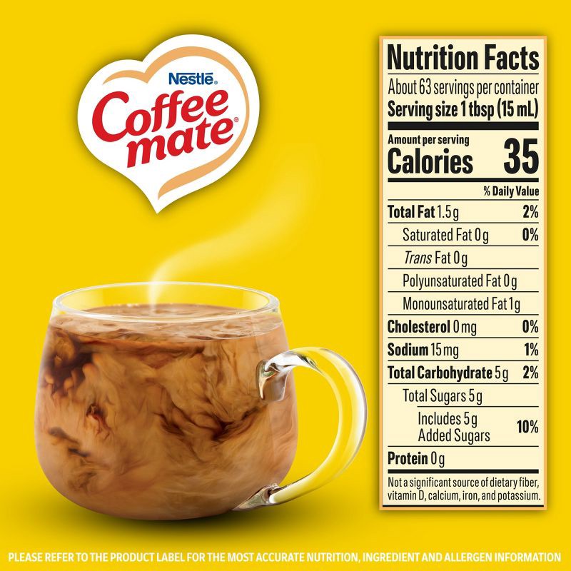 slide 6 of 11, Coffee mate Tollhouse Brown Butter Chocolate Chip Cookie Coffee Creamer - 32 fl oz, 32 fl oz