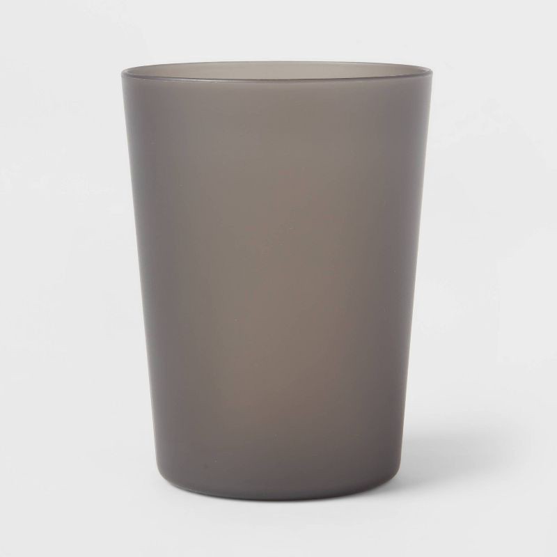 18oz Plastic Short Tumbler Black - Room Essentials™