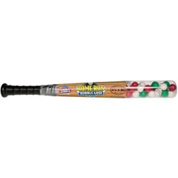 Dubble Bubble Christmas Candy Home Run Bat Gum - 4.5oz
