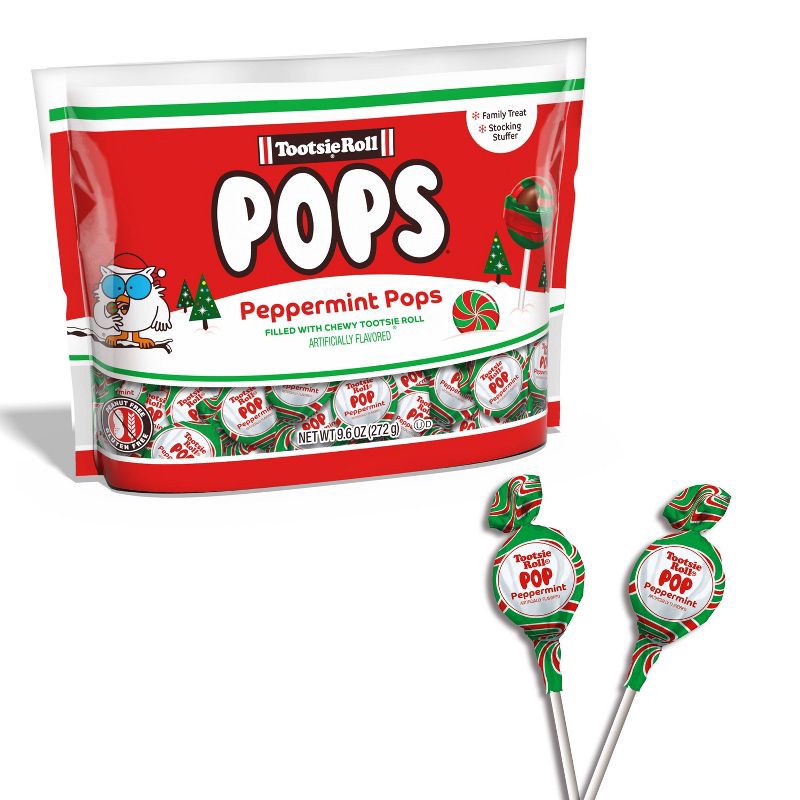 slide 3 of 5, Tootsie Pops Tootsie Pop Christmas Candy Cane Pops - 9.6oz, 9.6 oz