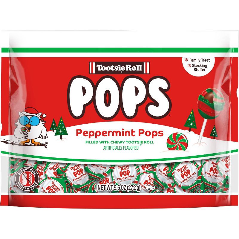 slide 1 of 5, Tootsie Pops Tootsie Pop Christmas Candy Cane Pops - 9.6oz, 9.6 oz