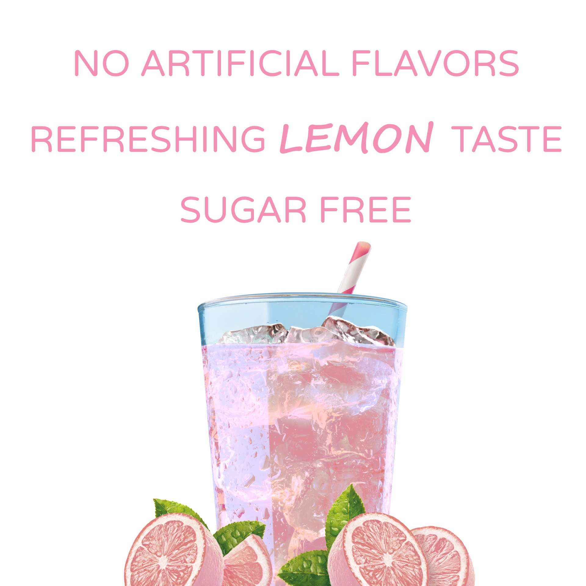 slide 3 of 6, Crystal Light Pink Lemonade Powdered Drink Mix, Caffeinated,, 0.13 oz