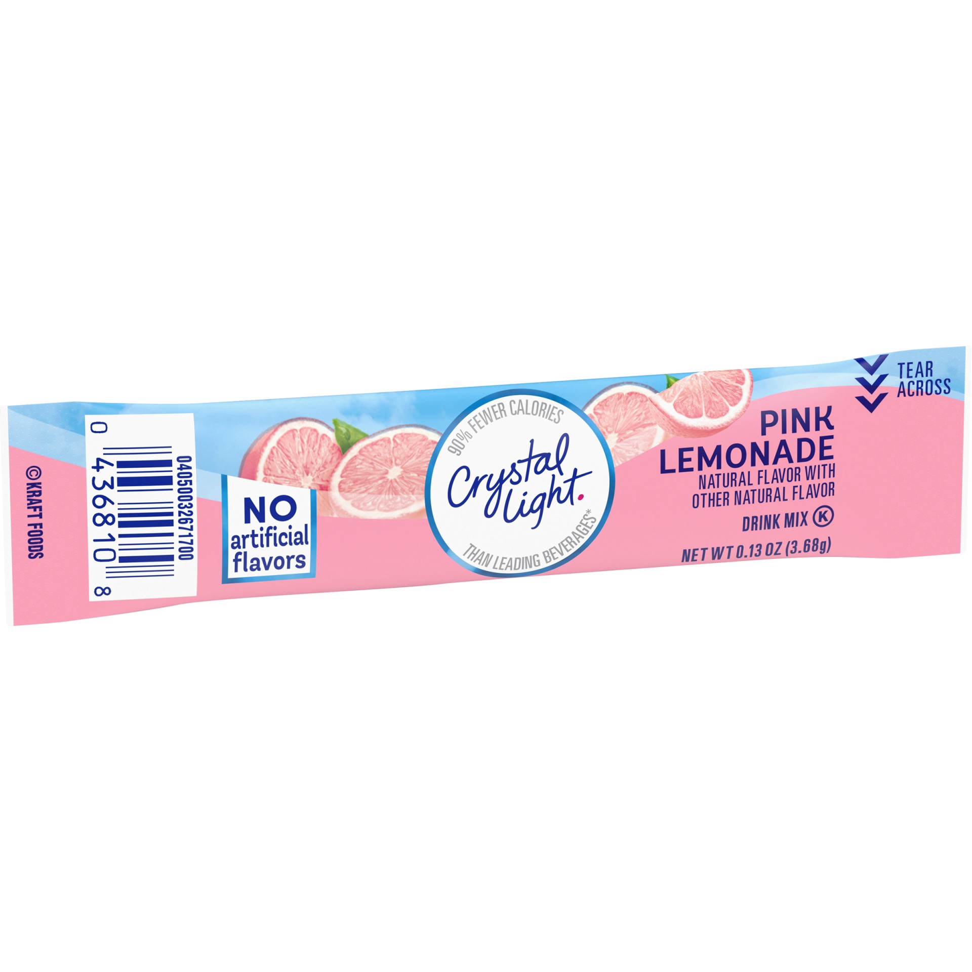 slide 3 of 8, Crystal Light Pink Lemonade Powdered Drink Mix. .13 oz Packet, 0.13 oz