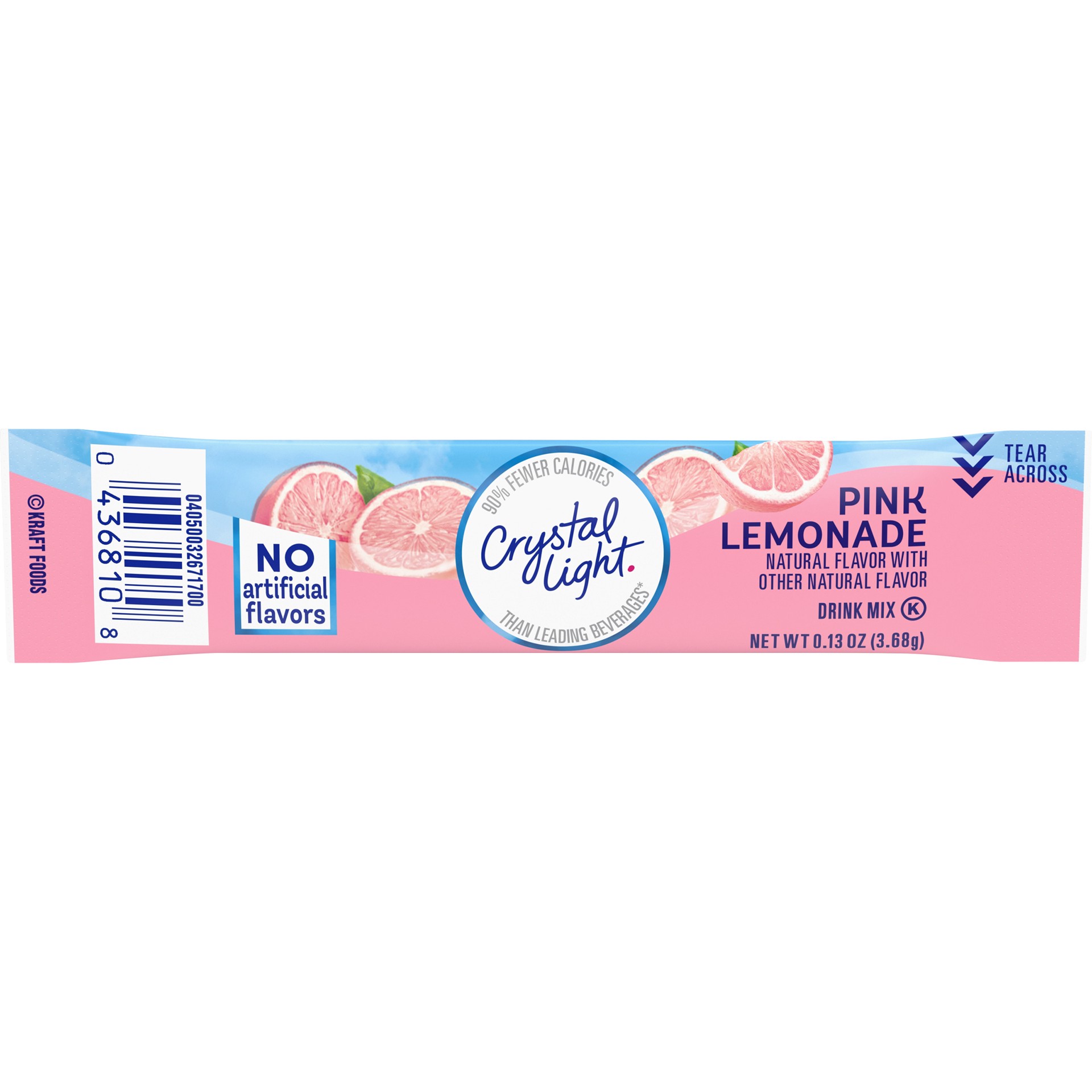 slide 1 of 8, Crystal Light Pink Lemonade Powdered Drink Mix. .13 oz Packet, 0.13 oz