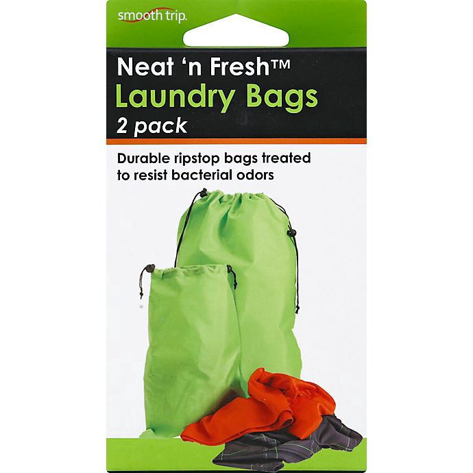 slide 3 of 3, Smooth Trip Laundry Bags 2 ea, 2 ct