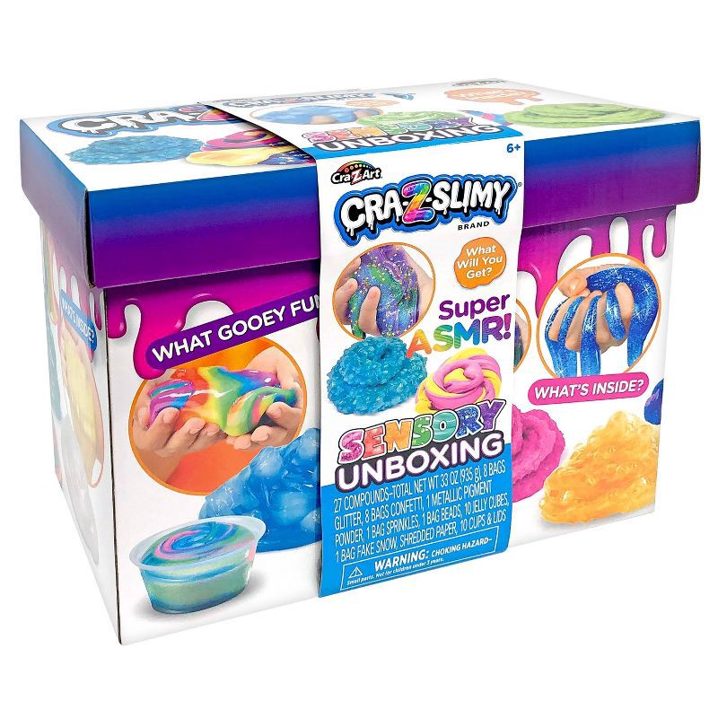 slide 3 of 11, Cra-Z-Slimy Super Sensory Unboxing Slimes and Putties, 1 ct
