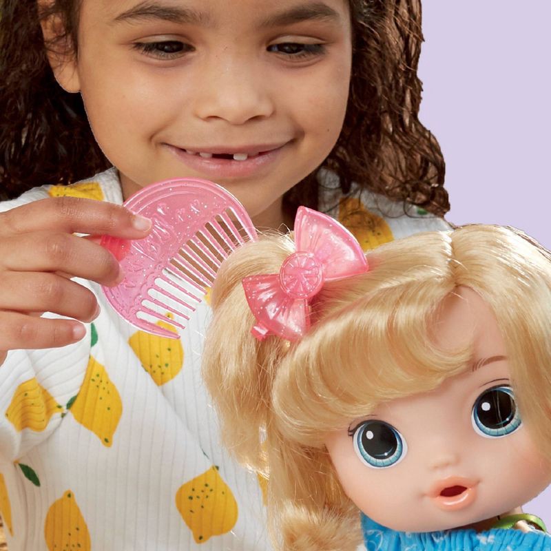 slide 5 of 7, Baby Alive Fruity Sips Baby Doll - Blonde Hair/Blue Eyes, 1 ct