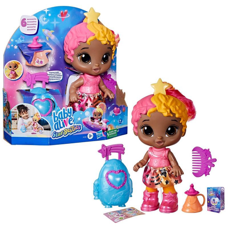 Baby Alive Star Besties Doll, Bright Bella, 8-inch Space-Themed Baby Alive  Doll Toy with Accessories for Kids 3 and Up - Baby Alive