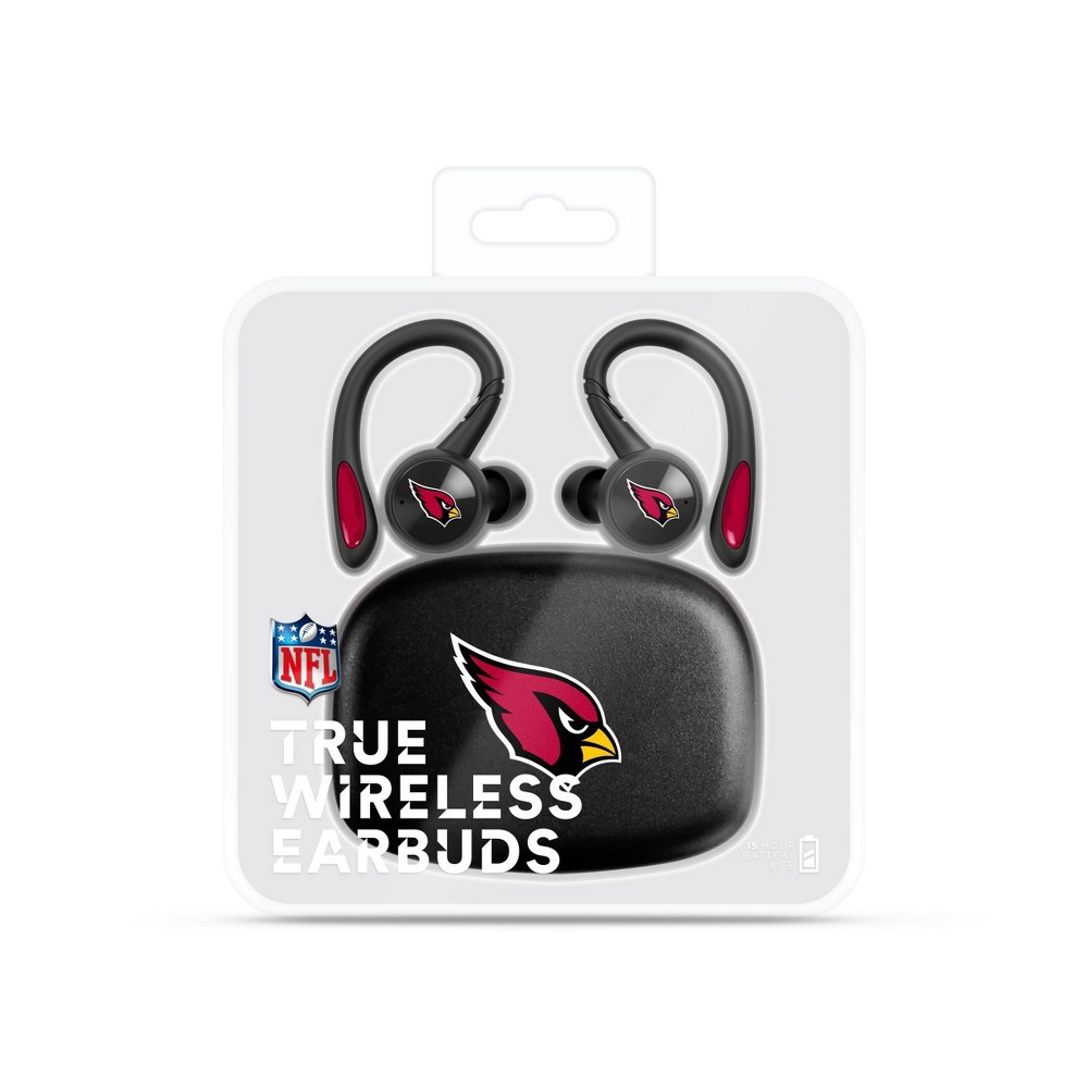 NFL Arizona Cardinals True Bluetooth Wireless Sport Earbuds 1 ct