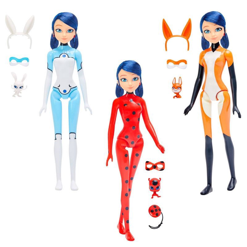 slide 11 of 11, Miraculous Magic Heroez Transformation Surprise Marinette, 1 ct