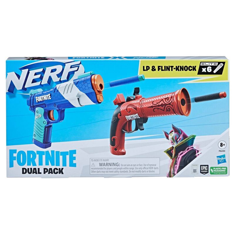 slide 2 of 7, NERF Fortnite Dual Pack, 1 ct